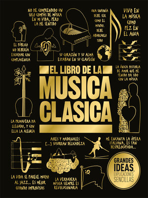cover image of El libro de la música clásica (The Classical Music Book)